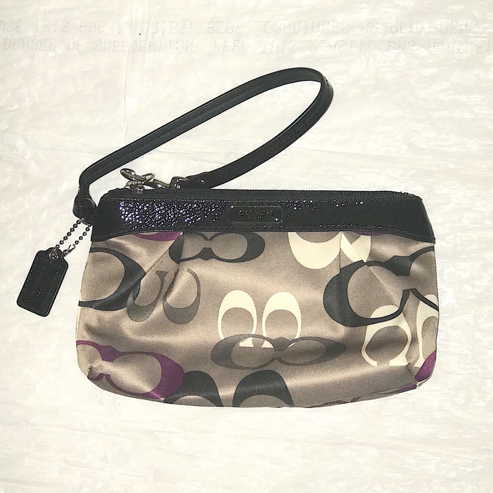 Coach Scarf Wristlet